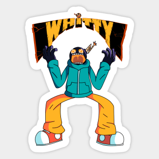 FnF Whitty Ballistic art 2 Sticker